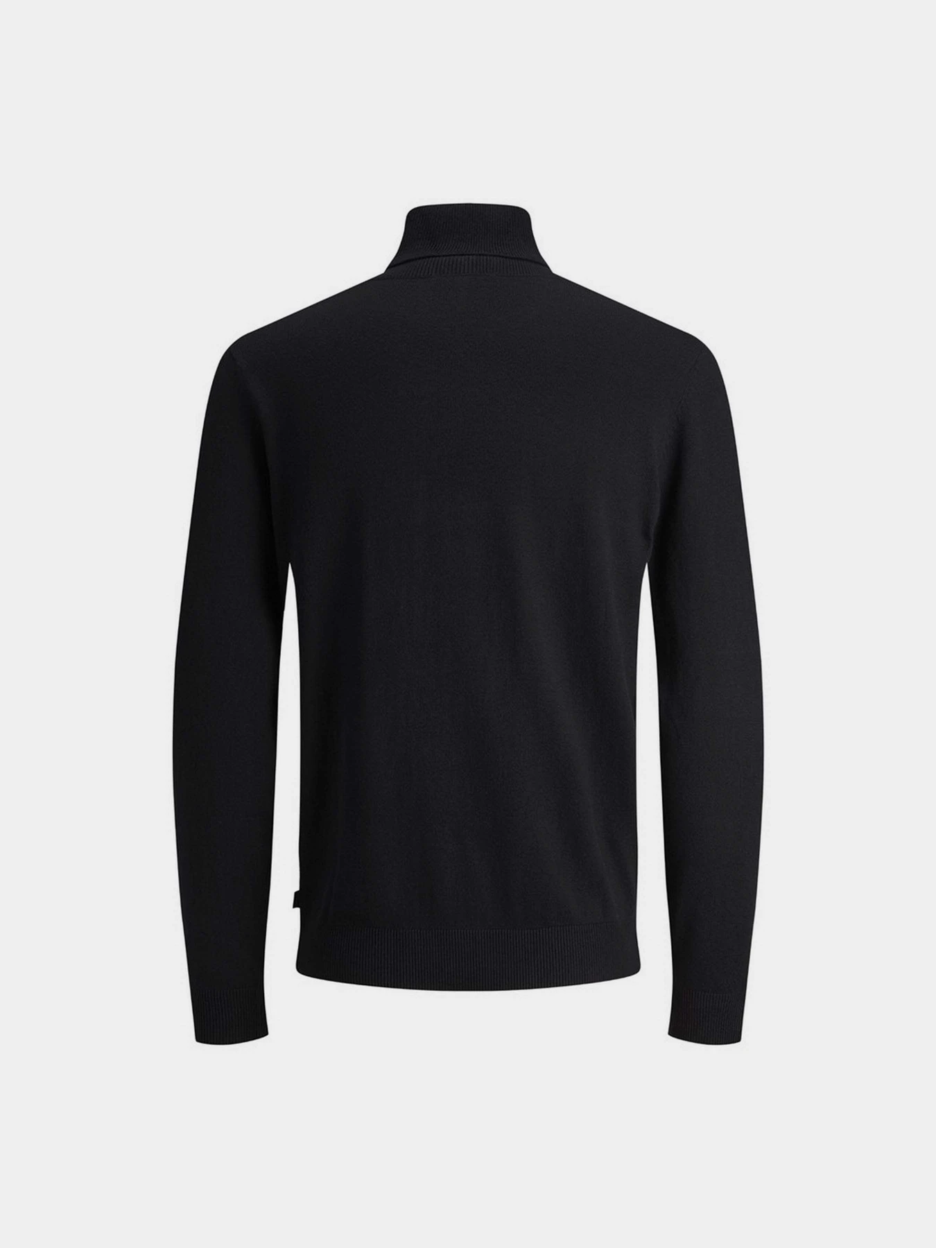 Свитры и кардиганы JACK & JONES EMIL KNIT ROLL NECK модель 12157417_Black Свитры и кардиганы JACK & JONES EMIL KNIT ROLL NECK модель 12157417_Black Фото