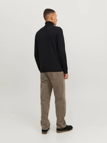 Свитры и кардиганы JACK & JONES EMIL KNIT ROLL NECK модель 12157417_Black Фото