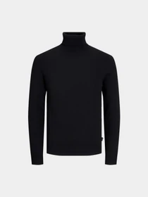 Свитры и кардиганы JACK & JONES EMIL KNIT ROLL NECK модель 12157417_Black Фото