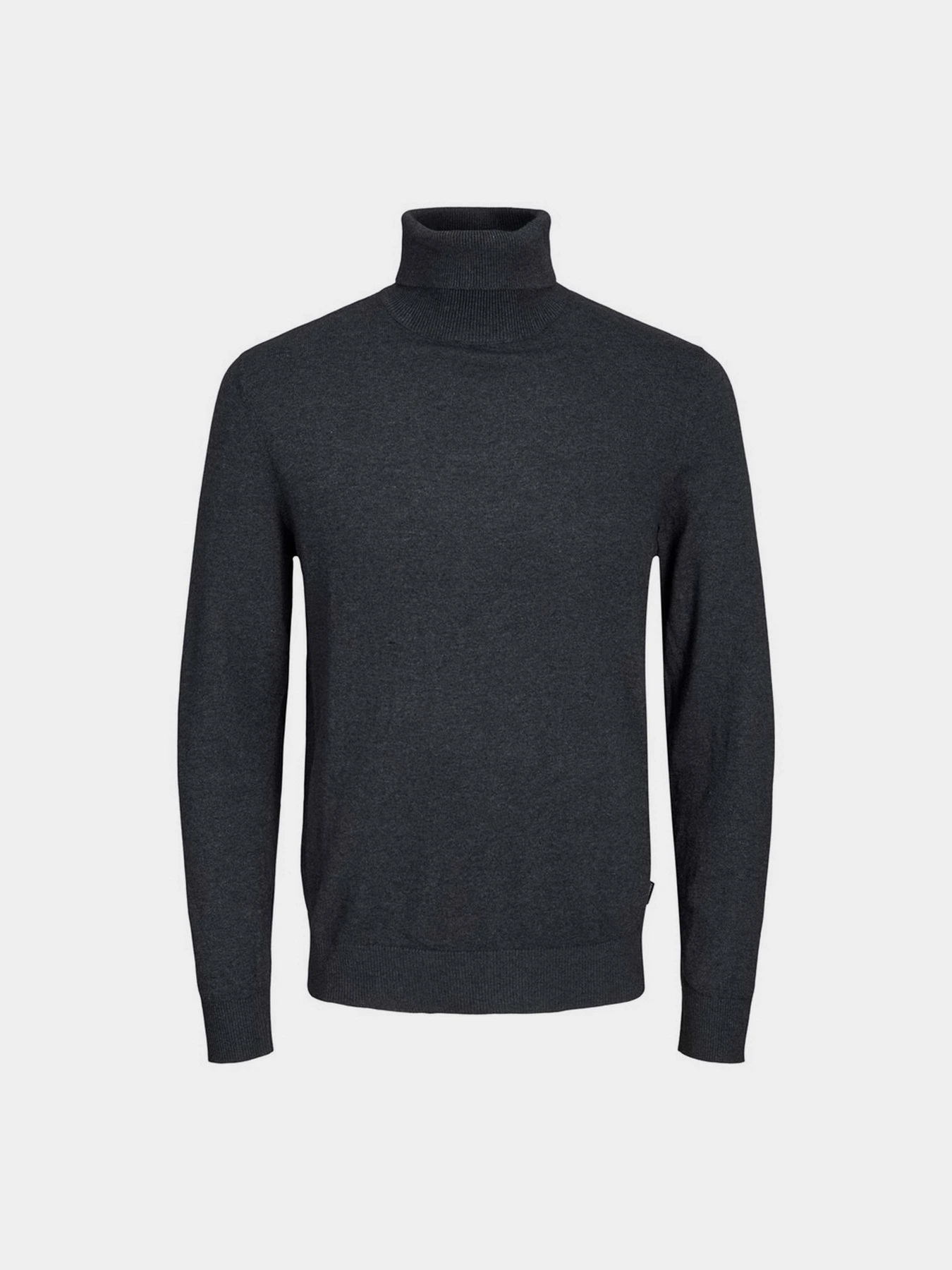 Свитры и кардиганы JACK & JONES EMIL KNIT ROLL NECK модель 12157417_Dark Grey Melange Фото