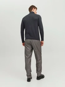 Свитры и кардиганы JACK & JONES EMIL KNIT ROLL NECK модель 12157417_Dark Grey Melange Фото