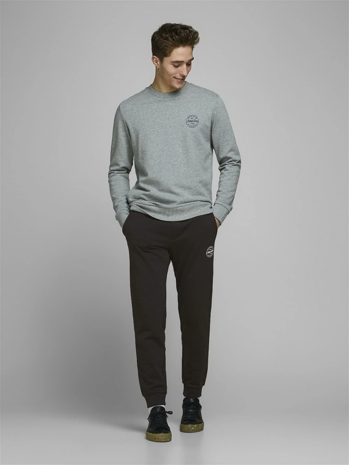Брюки JACK & JONES модель 12165322_Black Брюки JACK & JONES модель 12165322_Black Фото