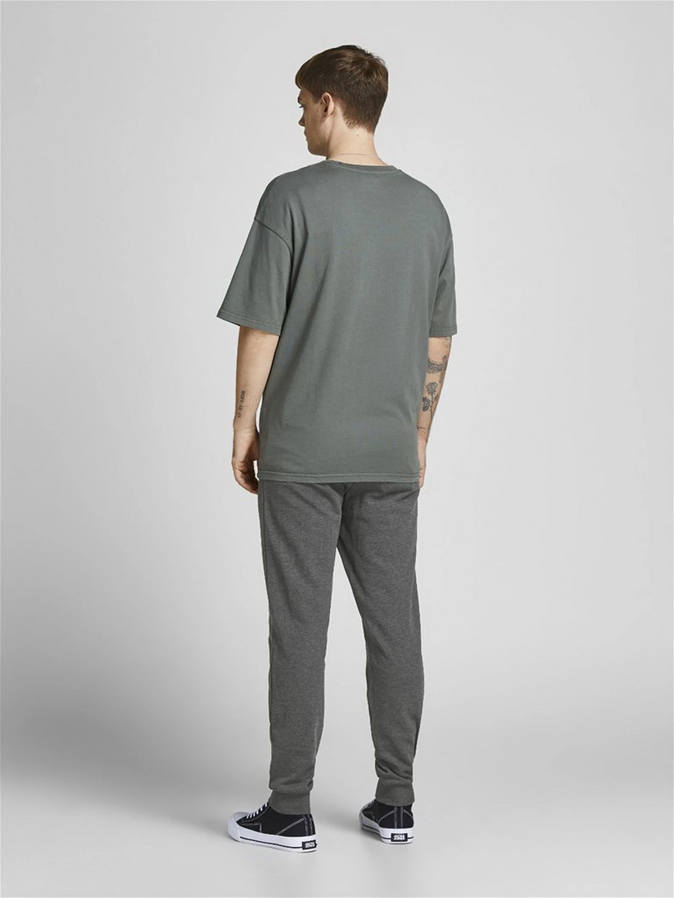 Брюки JACK & JONES модель 12165322_Dark Grey Melange Брюки JACK & JONES модель 12165322_Dark Grey Melange Фото