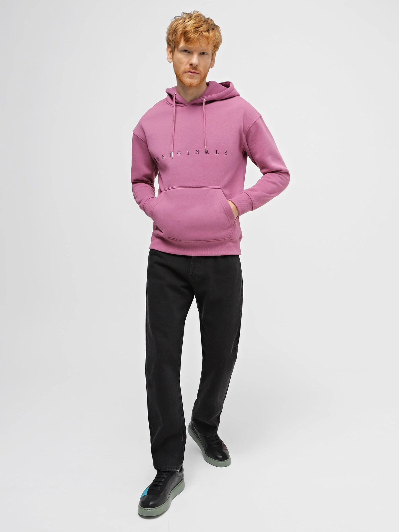 Худі та світшоти JACK & JONES модель 12176864_Bordeaux Худі та світшоти JACK & JONES модель 12176864_Bordeaux Фото