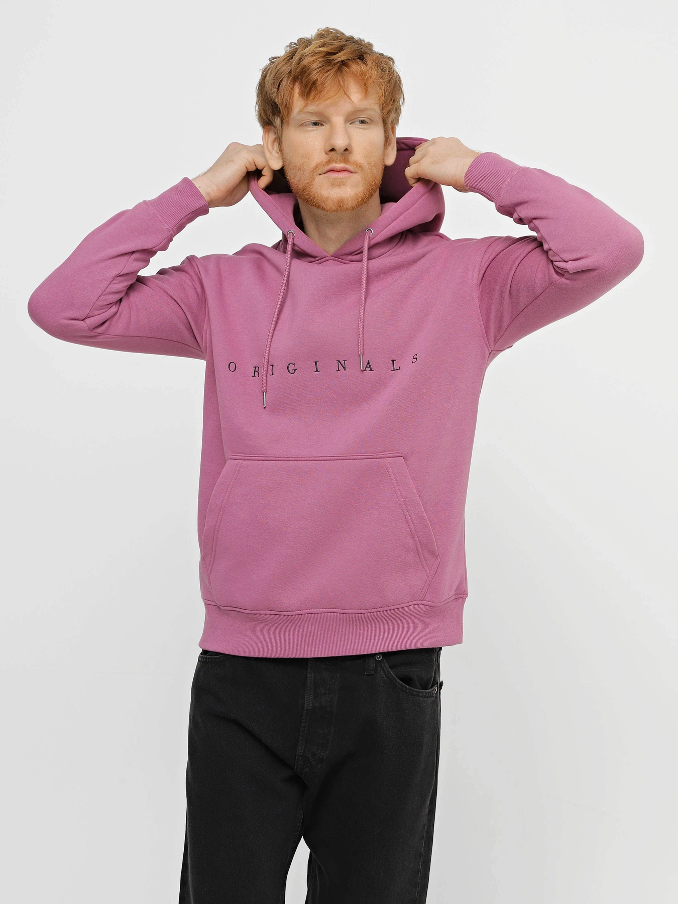 Худі та світшоти JACK & JONES модель 12176864_Bordeaux Худі та світшоти JACK & JONES модель 12176864_Bordeaux Фото
