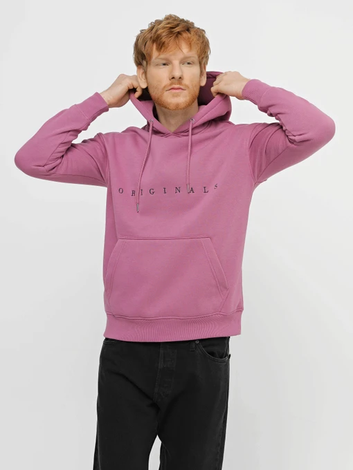 Худи и свитшоты JACK & JONES модель 12176864_Bordeaux Фото