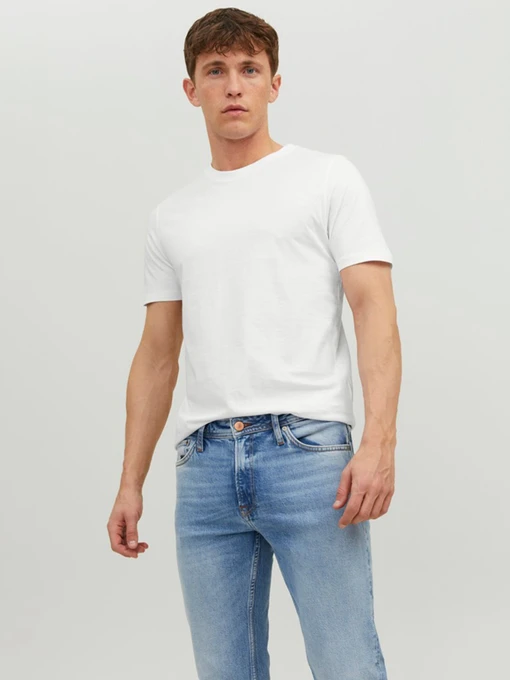 Футболки і поло JACK & JONES модель 12156101_White Фото