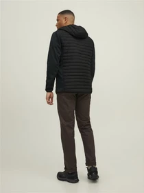Куртки та дублянки JACK & JONES Multi Quilted модель 12182242_Black Фото