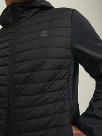 Куртки та дублянки JACK & JONES Multi Quilted модель 12182242_Black Фото