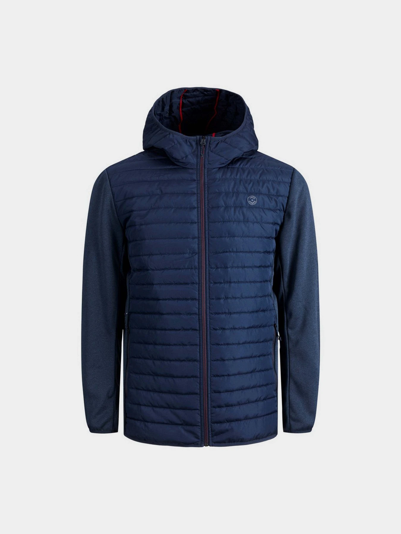 Куртки та дублянки JACK & JONES Multi Quilted модель 12182242_Navy Blazer Фото