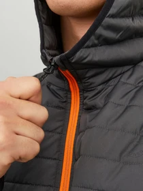 Куртки та дублянки JACK & JONES Multi Quilted модель 12182242_Asphalt Фото