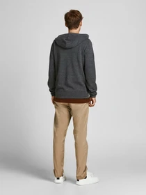 Худи и свитшоты JACK & JONES модель 12190154_Dark Grey Melange Фото