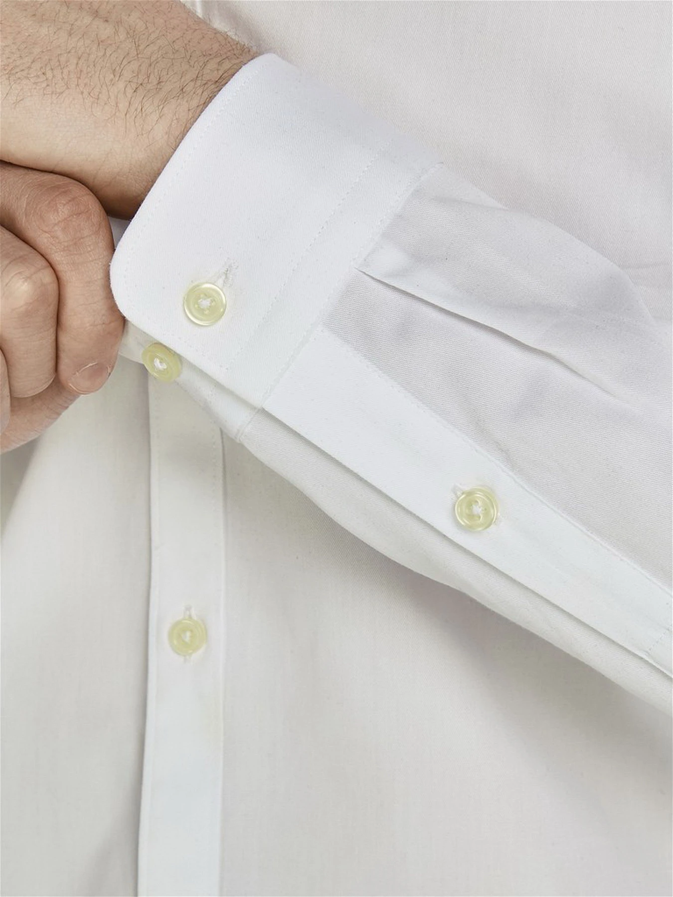 Рубашки JACK & JONES модель 12201905_White Рубашки JACK & JONES модель 12201905_White Фото