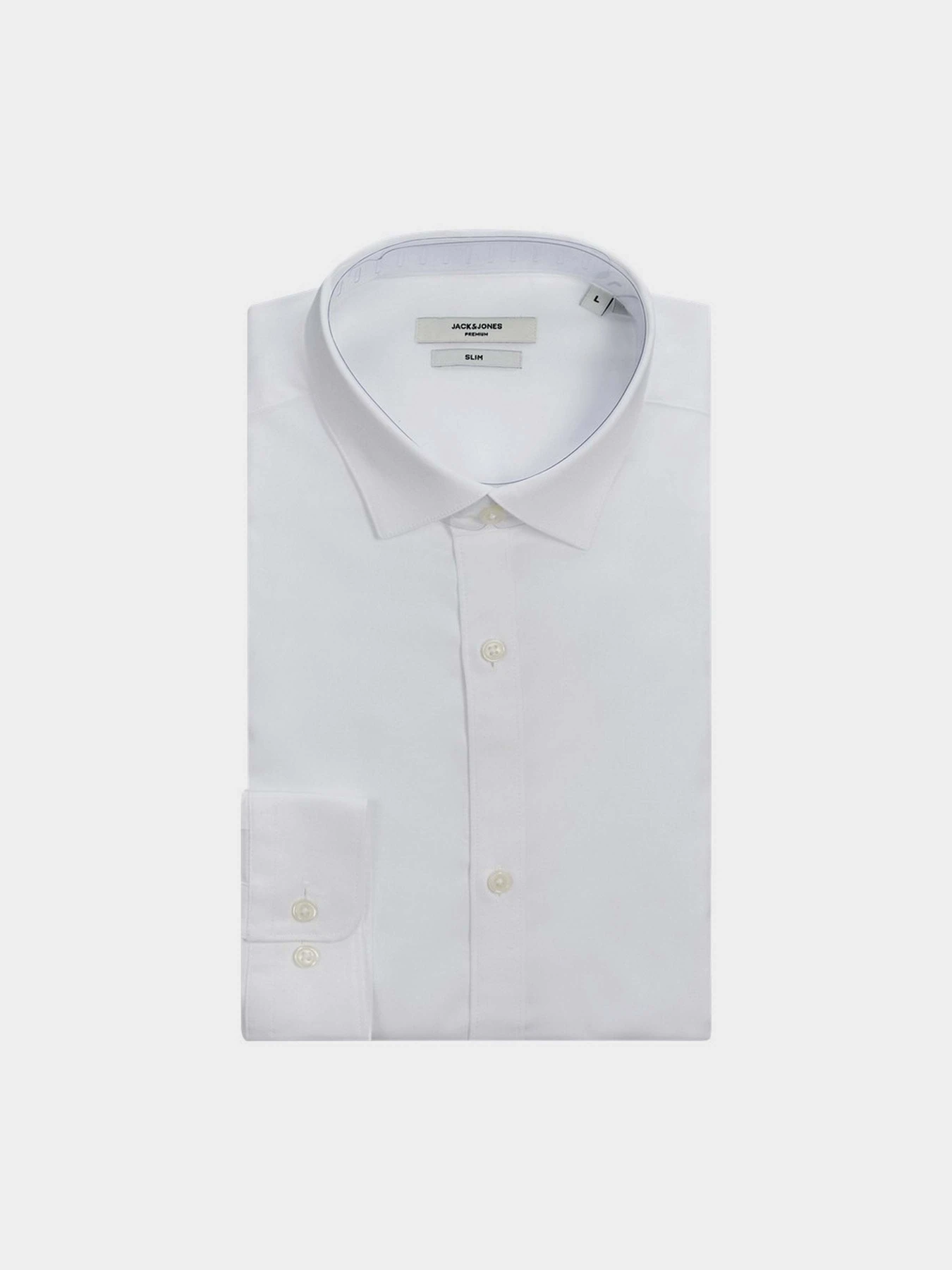Рубашки JACK & JONES модель 12201905_White Рубашки JACK & JONES модель 12201905_White Фото