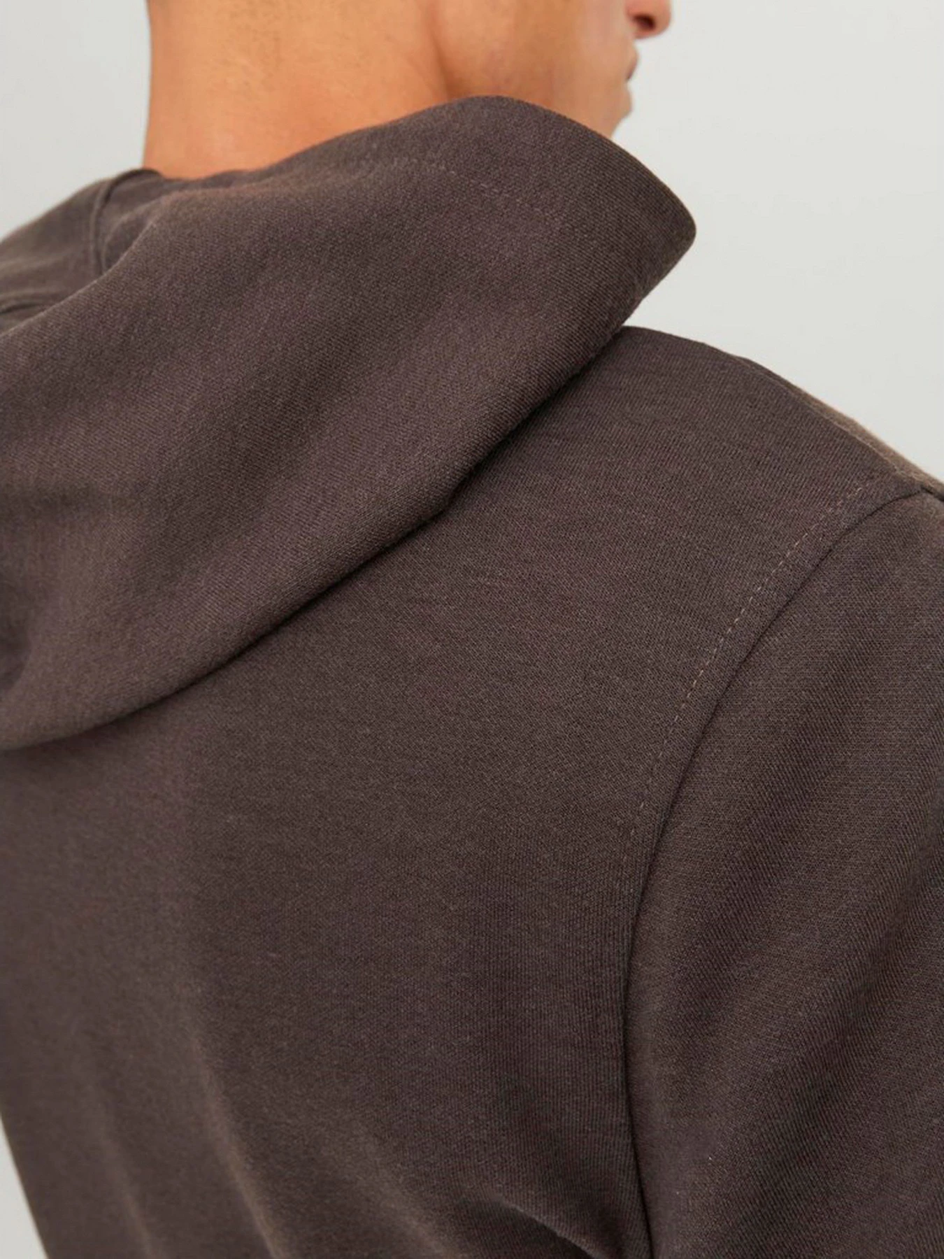 Худи и свитшоты JACK & JONES модель 12204926_Seal Brown Худи и свитшоты JACK & JONES модель 12204926_Seal Brown Фото