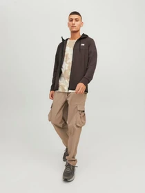 Худи и свитшоты JACK & JONES модель 12204926_Seal Brown Фото