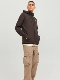 Худі та світшоти JACK & JONES модель 12204926_Seal Brown Фото