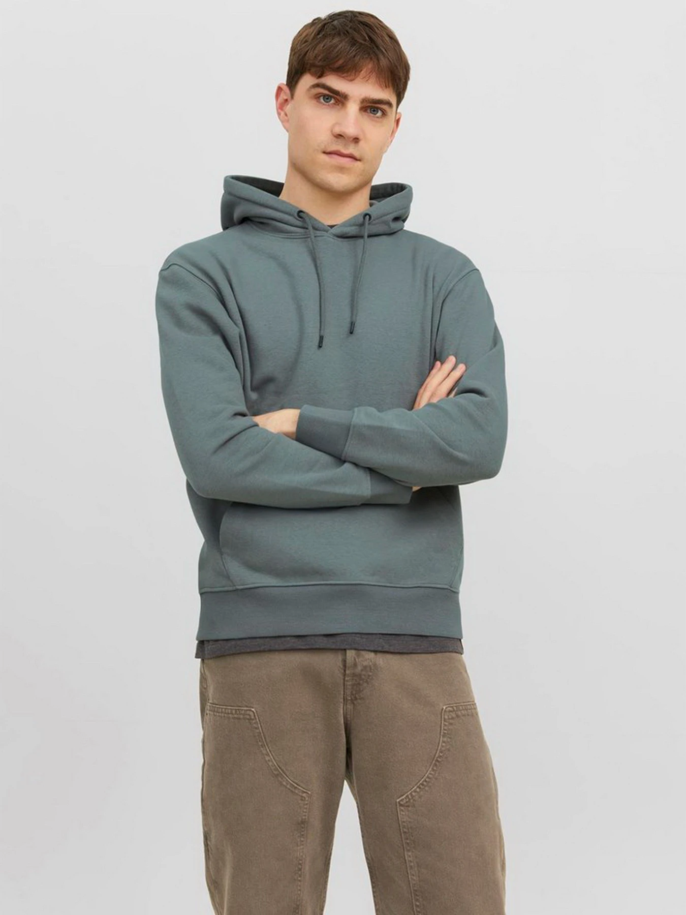 Худі та світшоти JACK & JONES модель 12208157_Sedona Sage Худі та світшоти JACK & JONES модель 12208157_Sedona Sage Фото