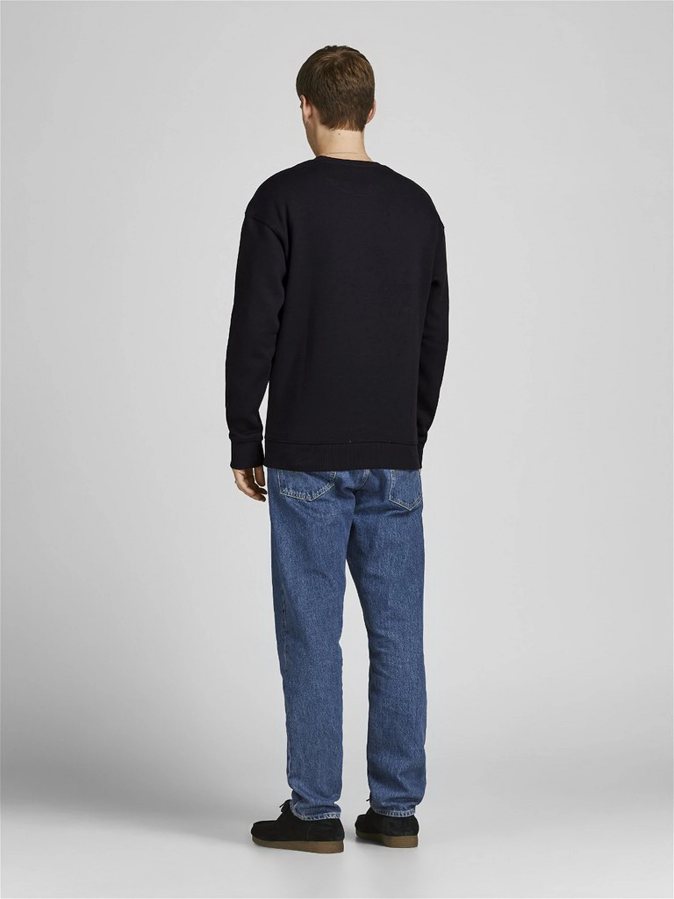 Худи и свитшоты JACK & JONES модель 12208182_Black Худи и свитшоты JACK & JONES модель 12208182_Black Фото