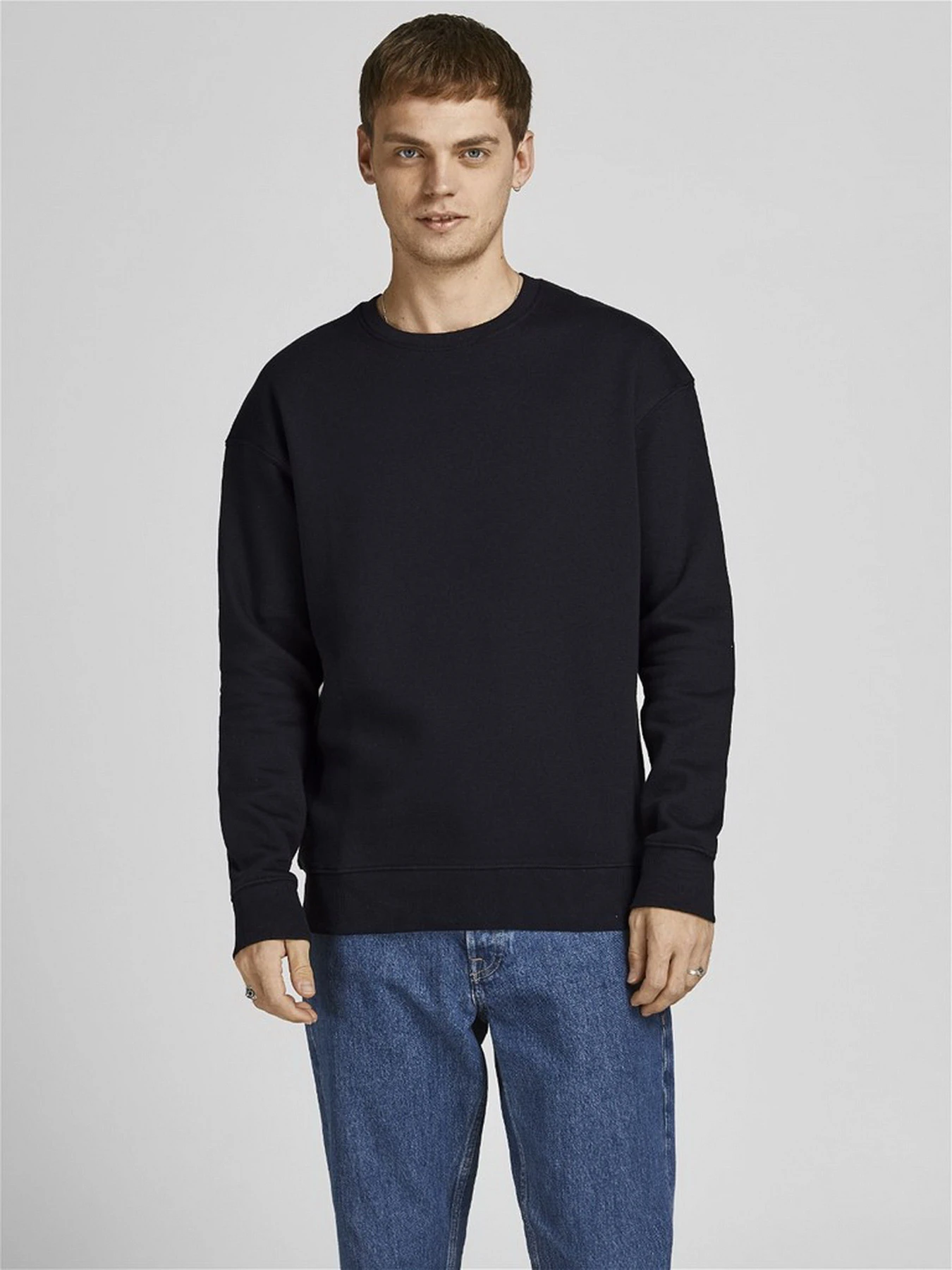 Худи и свитшоты JACK & JONES модель 12208182_Black Худи и свитшоты JACK & JONES модель 12208182_Black Фото