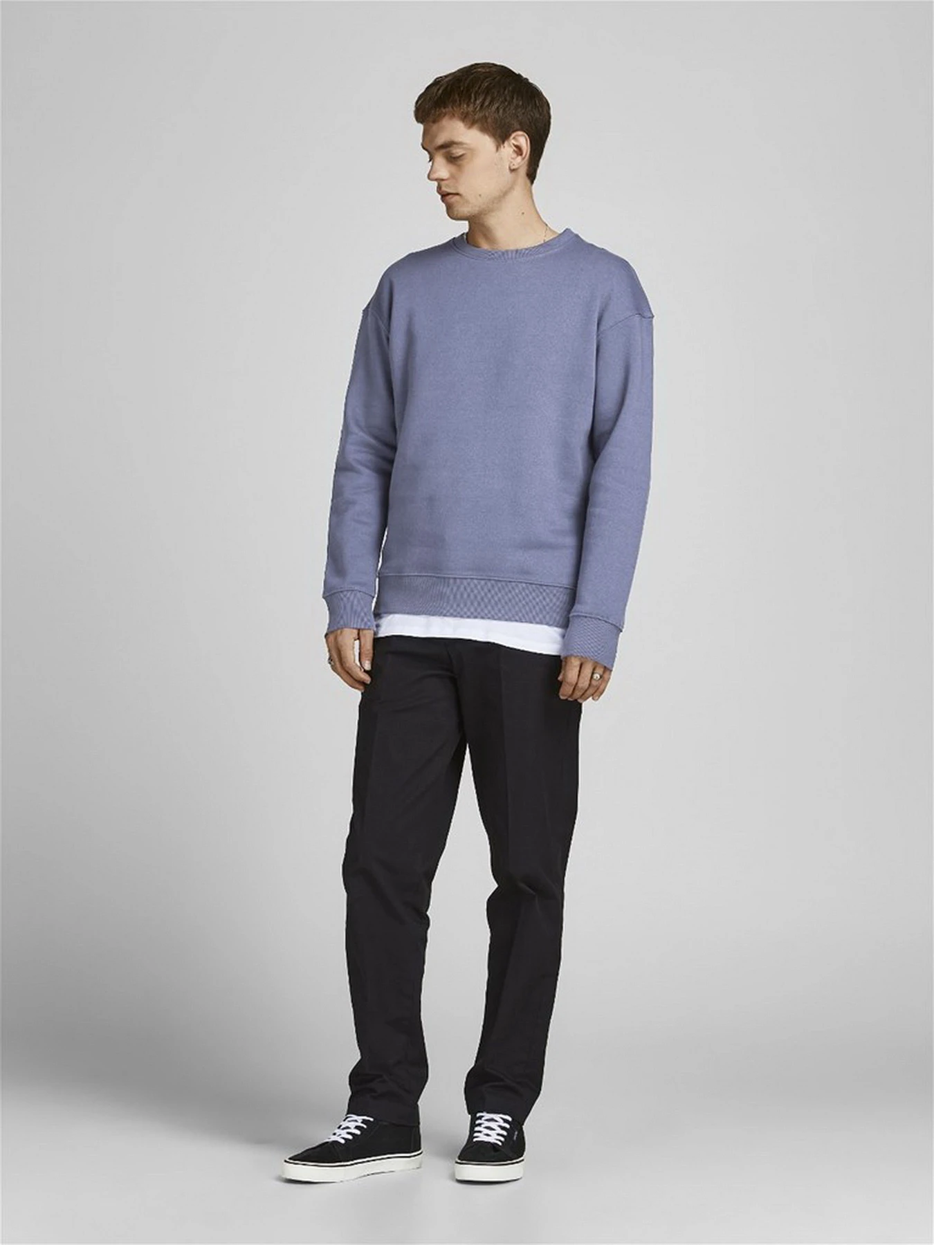 Худи и свитшоты JACK & JONES модель 12208182_Grisaille Худи и свитшоты JACK & JONES модель 12208182_Grisaille Фото