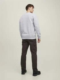 Худи и свитшоты JACK & JONES модель 12208182_Light Grey Melange Фото