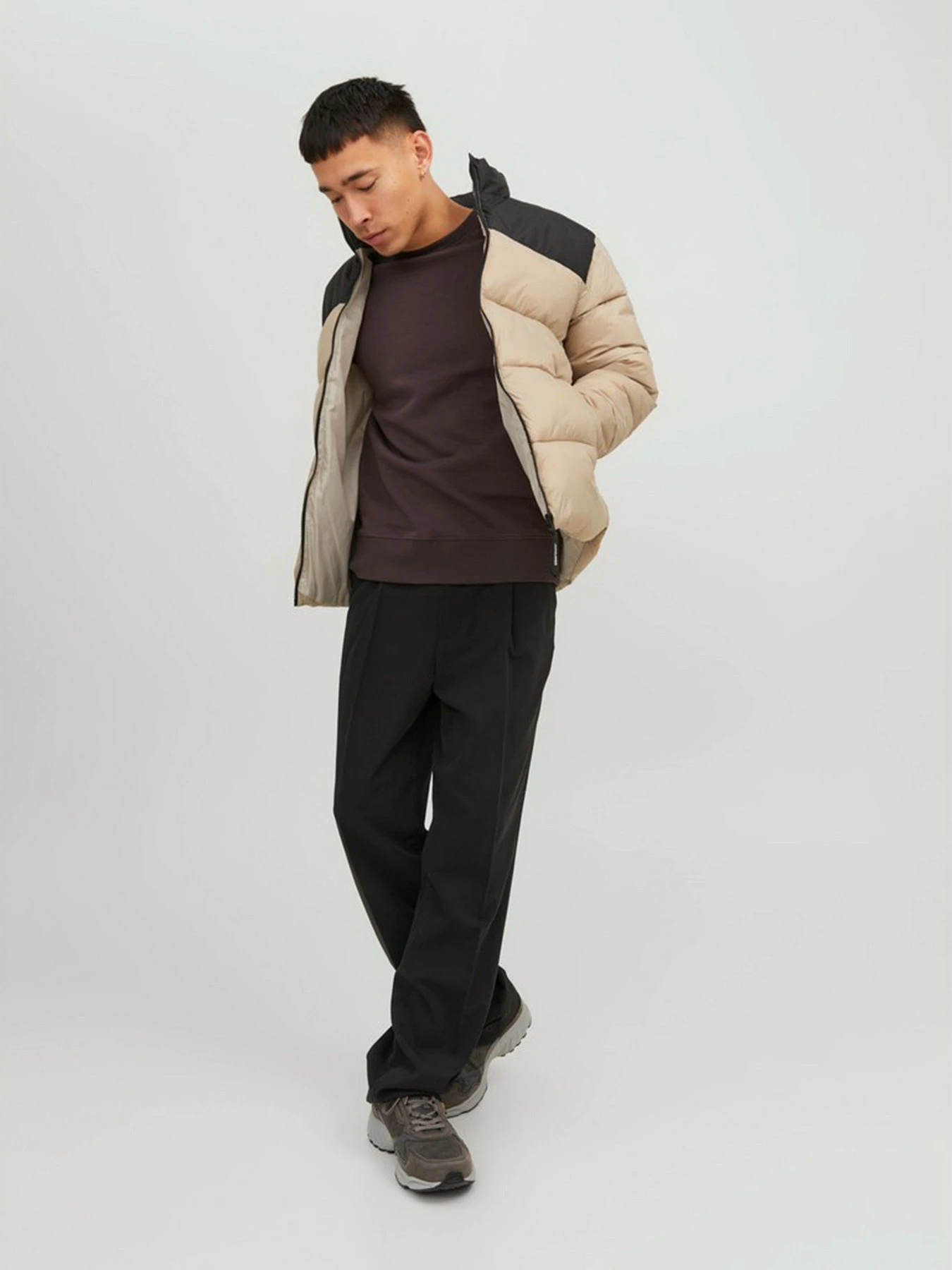 Свитры и кардиганы JACK & JONES модель 12208182_Seal Brown Фото