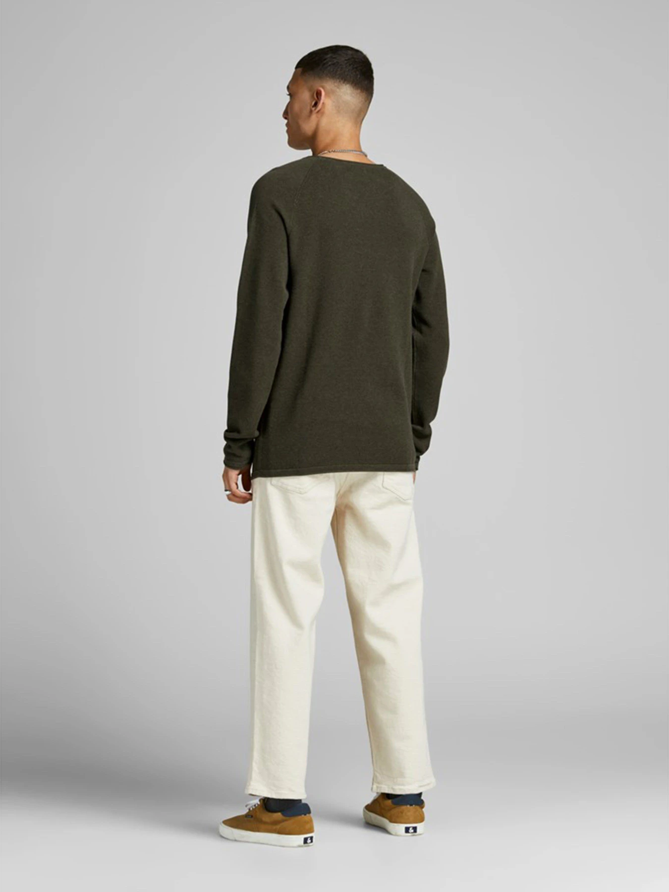 Свитры и кардиганы JACK & JONES модель 12157321_Olive Night Свитры и кардиганы JACK & JONES модель 12157321_Olive Night Фото