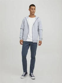 Худи и свитшоты JACK & JONES модель 12210830_Light Grey Melange Фото