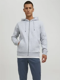 Худи и свитшоты JACK & JONES модель 12210830_Light Grey Melange Фото