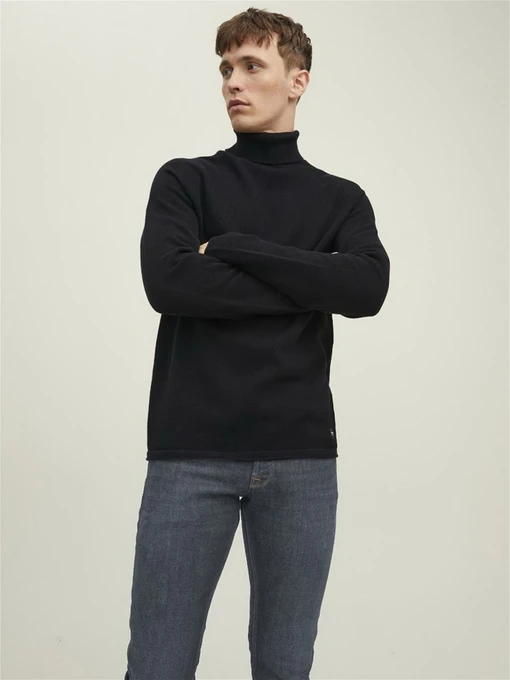 Свитры и кардиганы JACK & JONES модель 12210931_Black Фото