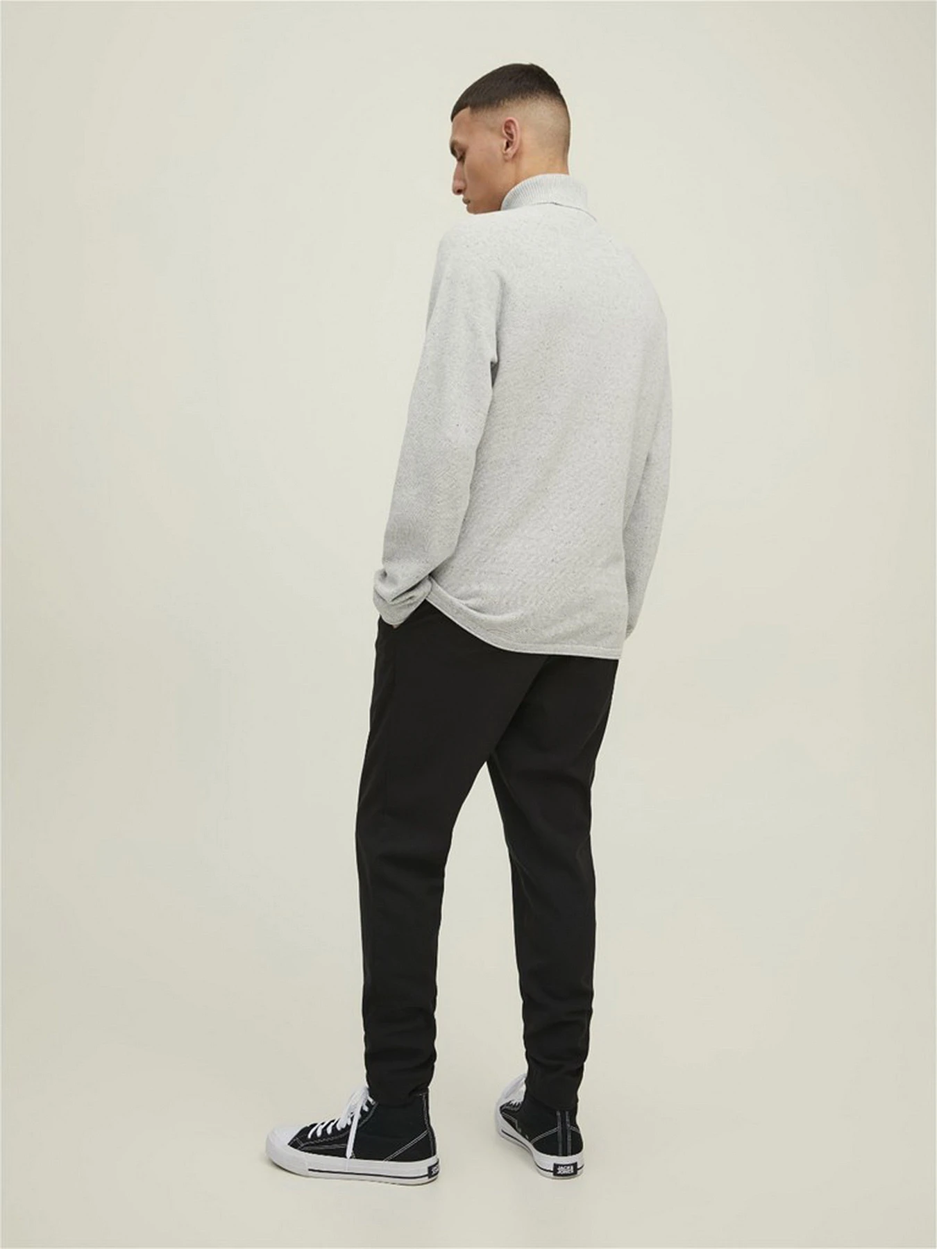 Светри та кардигани JACK & JONES модель 12210931_Light Grey Melange Светри та кардигани JACK & JONES модель 12210931_Light Grey Melange Фото