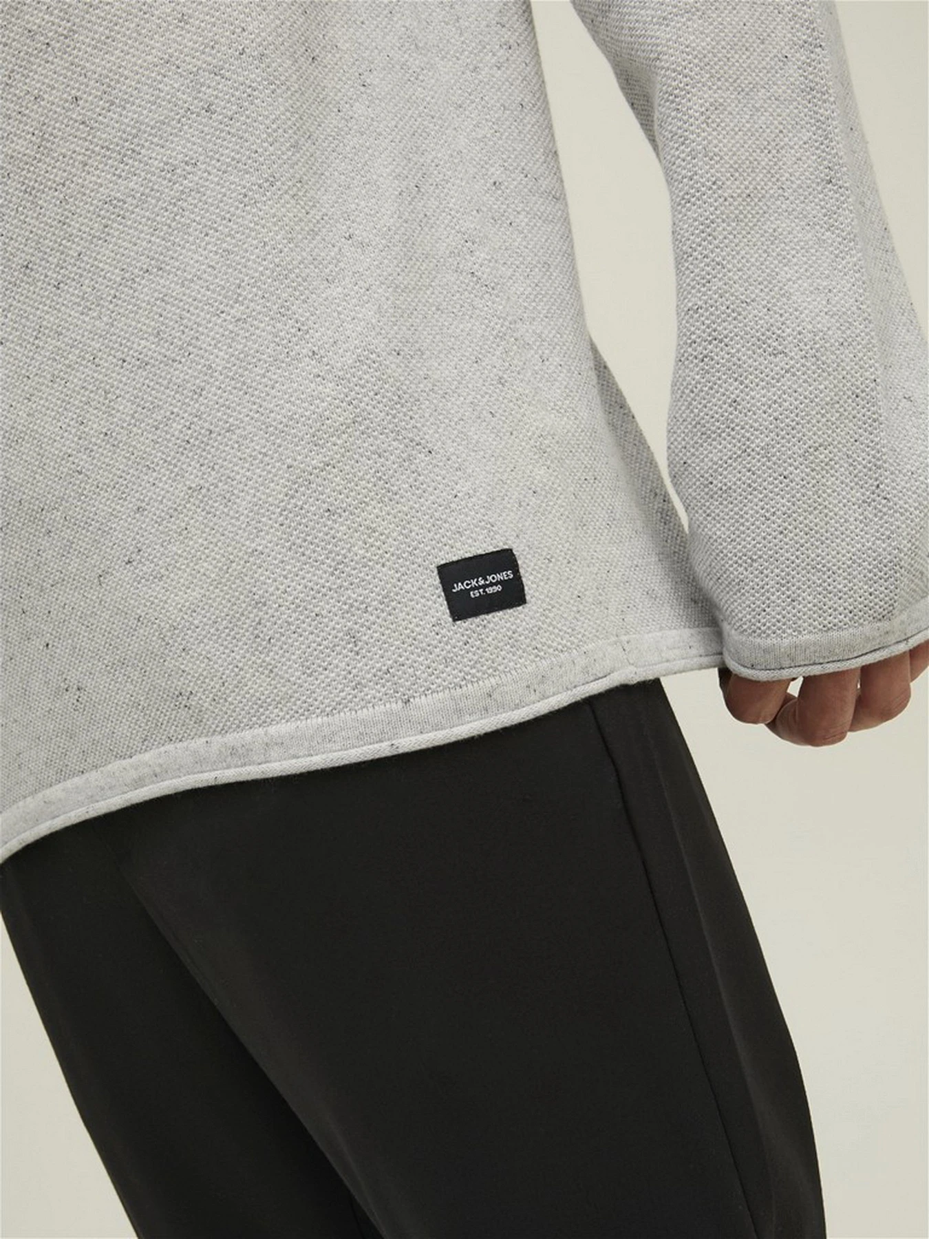 Светри та кардигани JACK & JONES модель 12210931_Light Grey Melange Светри та кардигани JACK & JONES модель 12210931_Light Grey Melange Фото