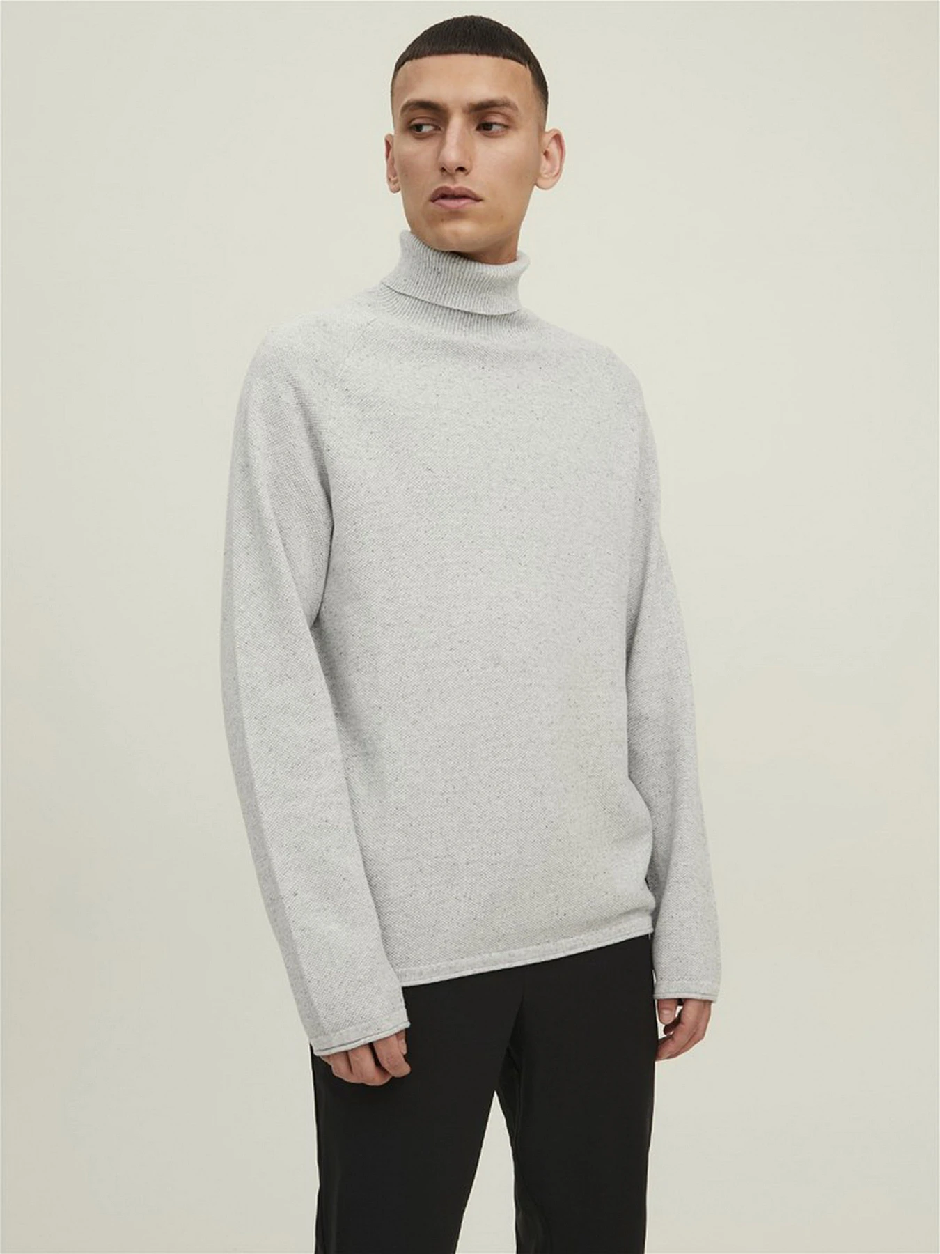 Светри та кардигани JACK & JONES модель 12210931_Light Grey Melange Светри та кардигани JACK & JONES модель 12210931_Light Grey Melange Фото