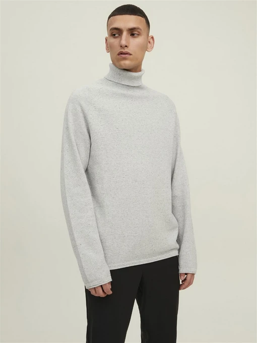 Свитры и кардиганы JACK & JONES модель 12210931_Light Grey Melange Фото