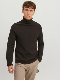 Свитры и кардиганы JACK & JONES модель 12210931_Seal Brown Фото