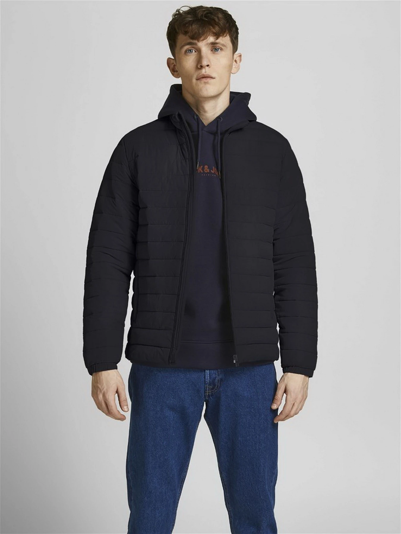 Куртки и дубленки JACK & JONES Recycle модель 12211129_Black Куртки и дубленки JACK & JONES Recycle модель 12211129_Black Фото