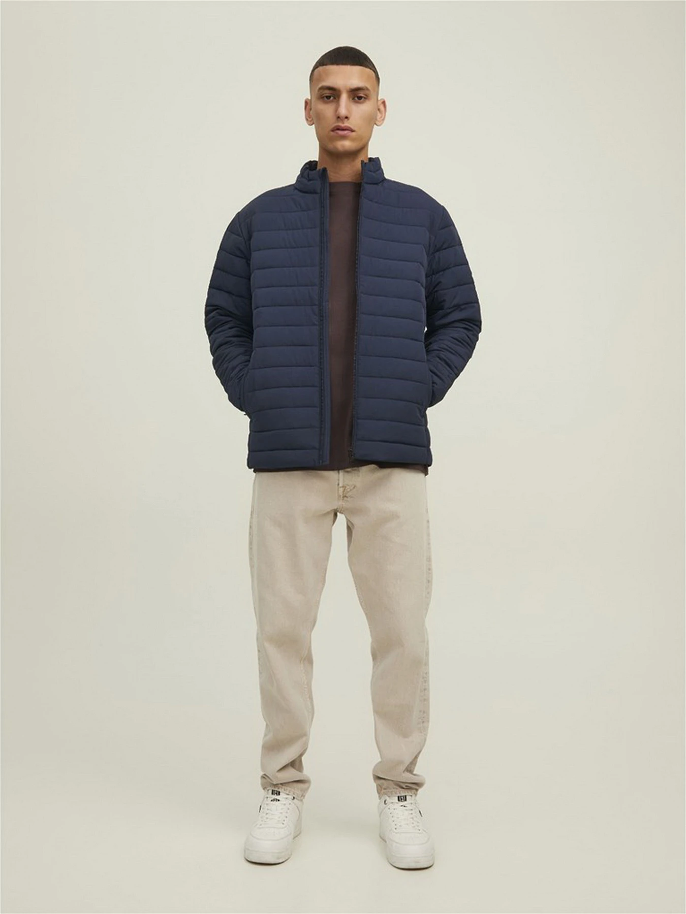 Куртки та дублянки JACK & JONES Recycle модель 12211129_Navy Blazer Фото