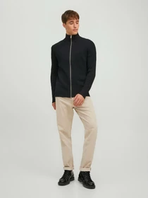 Свитры и кардиганы JACK & JONES модель 12222926_Black Фото