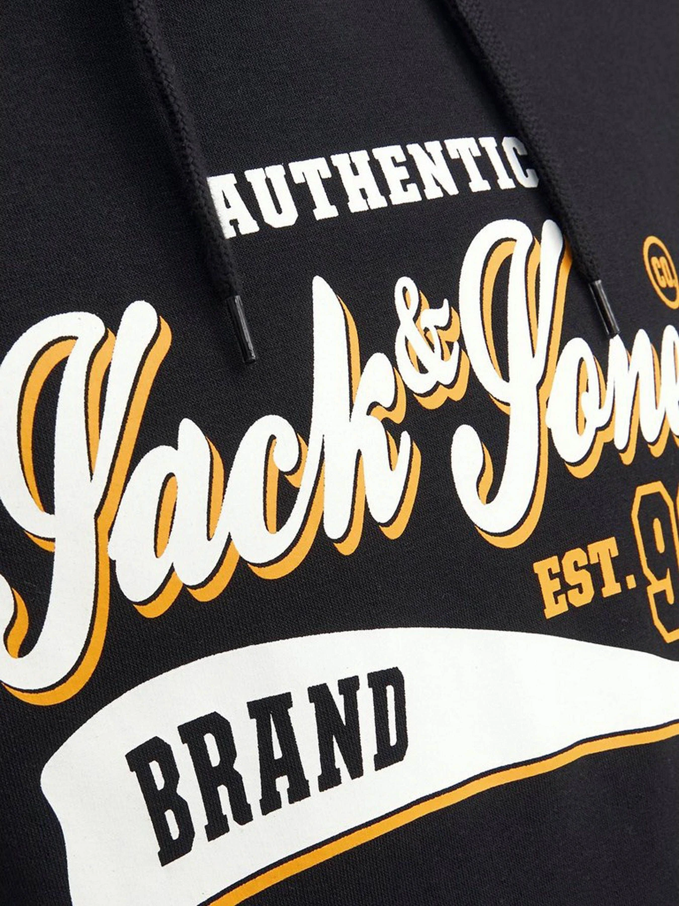 Худи и свитшоты JACK & JONES модель 12233597_Black Худи и свитшоты JACK & JONES модель 12233597_Black Фото