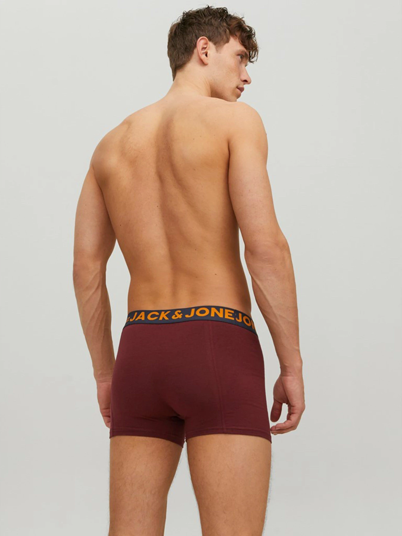 Нижня білизна JACK & JONES LICHFIELD TRUNKS модель 12113943_Burgundy Нижня білизна JACK & JONES LICHFIELD TRUNKS модель 12113943_Burgundy Фото
