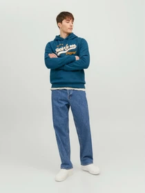 Худи и свитшоты JACK & JONES модель 12233597_Sailor Blue Фото