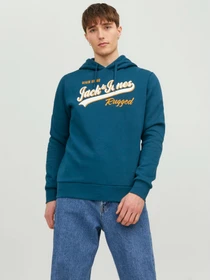 Худи и свитшоты JACK & JONES модель 12233597_Sailor Blue Фото
