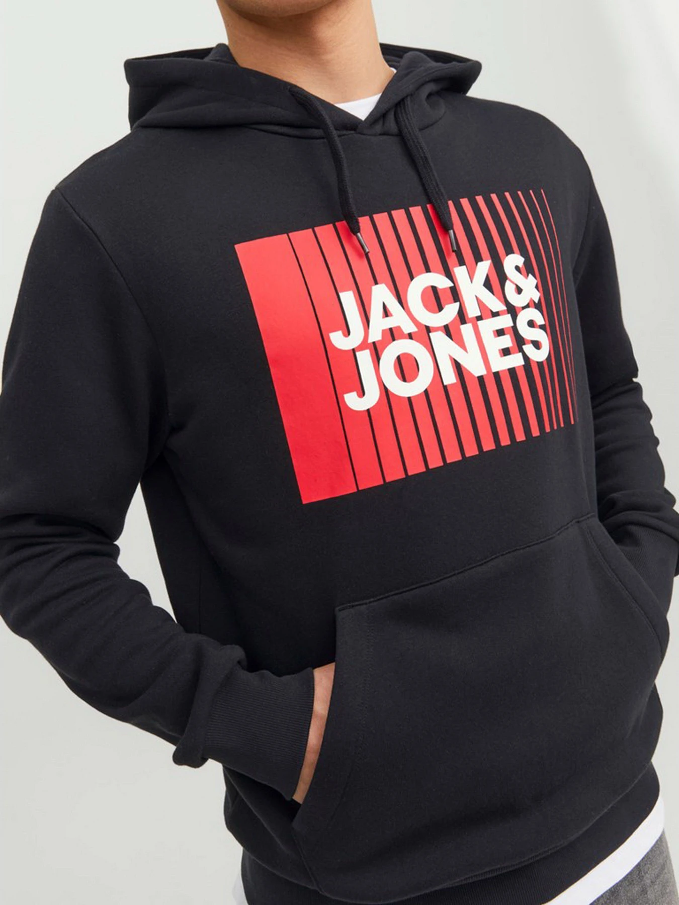 Худи и свитшоты JACK & JONES модель 12233599_Black Худи и свитшоты JACK & JONES модель 12233599_Black Фото
