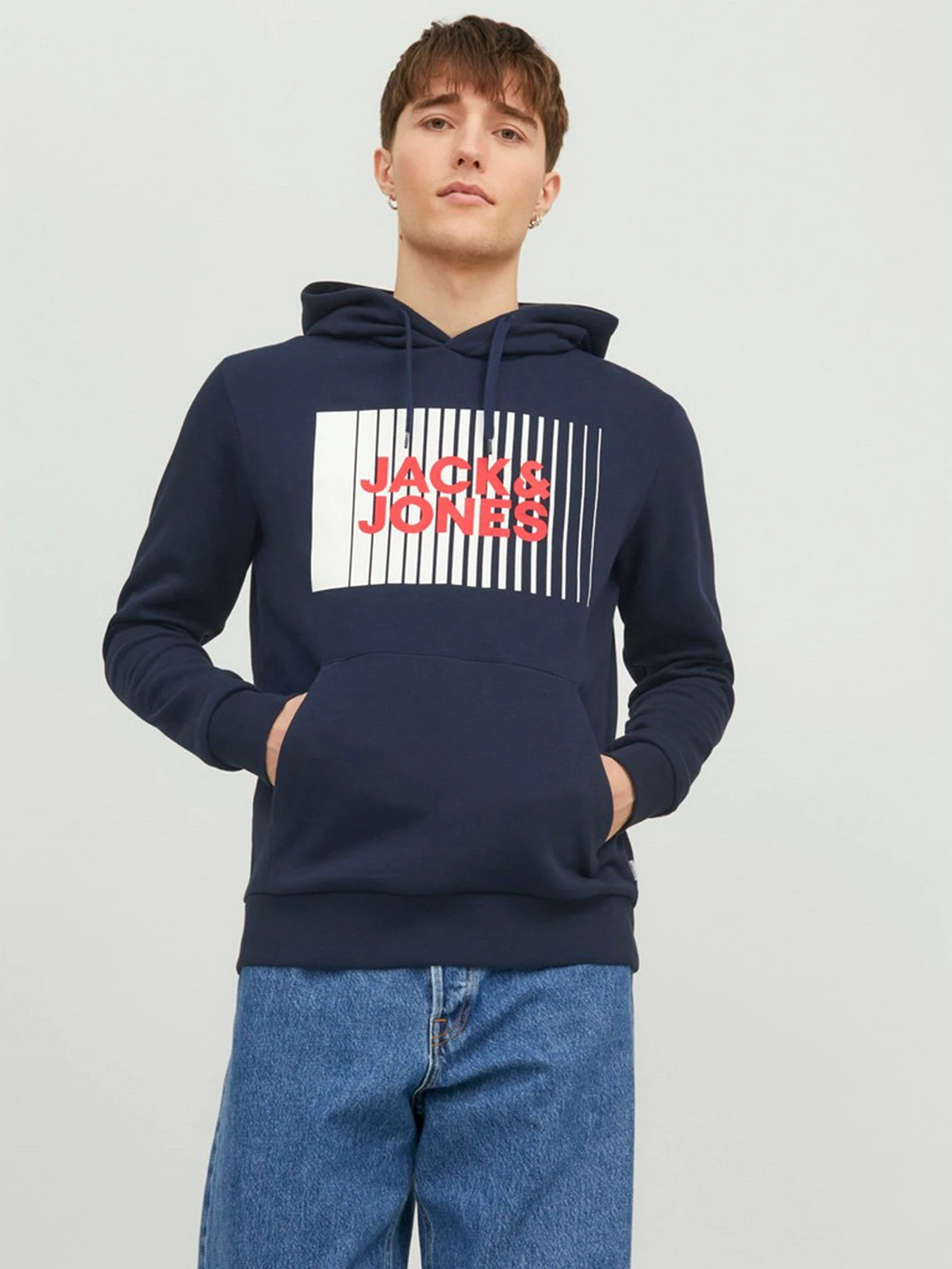 Худі та світшоти JACK & JONES модель 12233599_Navy Blazer Худі та світшоти JACK & JONES модель 12233599_Navy Blazer Фото