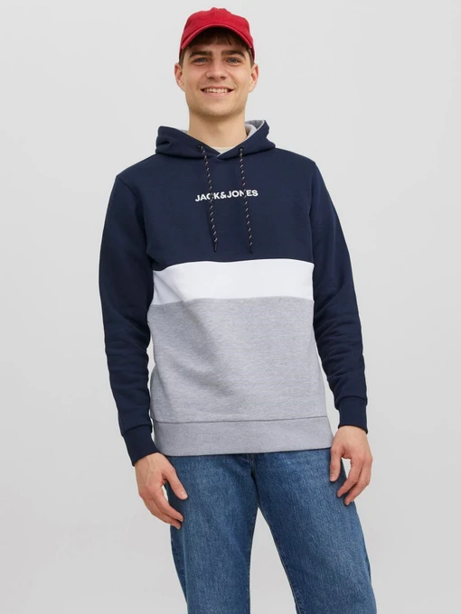 Худі та світшоти JACK & JONES модель 12233959_Navy Blazer Фото