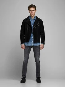 Джинсы JACK & JONES модель 12159030_Black Denim Фото