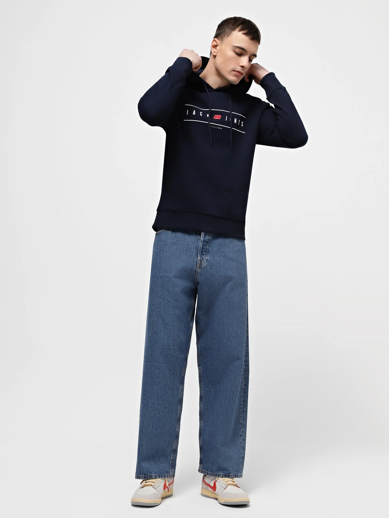 Худі та світшоти JACK & JONES модель 12235460_Navy Blazer Худі та світшоти JACK & JONES модель 12235460_Navy Blazer Фото