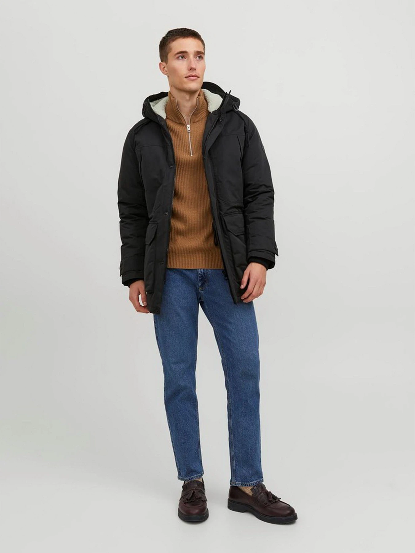 Куртки та дублянки JACK & JONES модель 12235869_Black Куртки та дублянки JACK & JONES модель 12235869_Black Фото