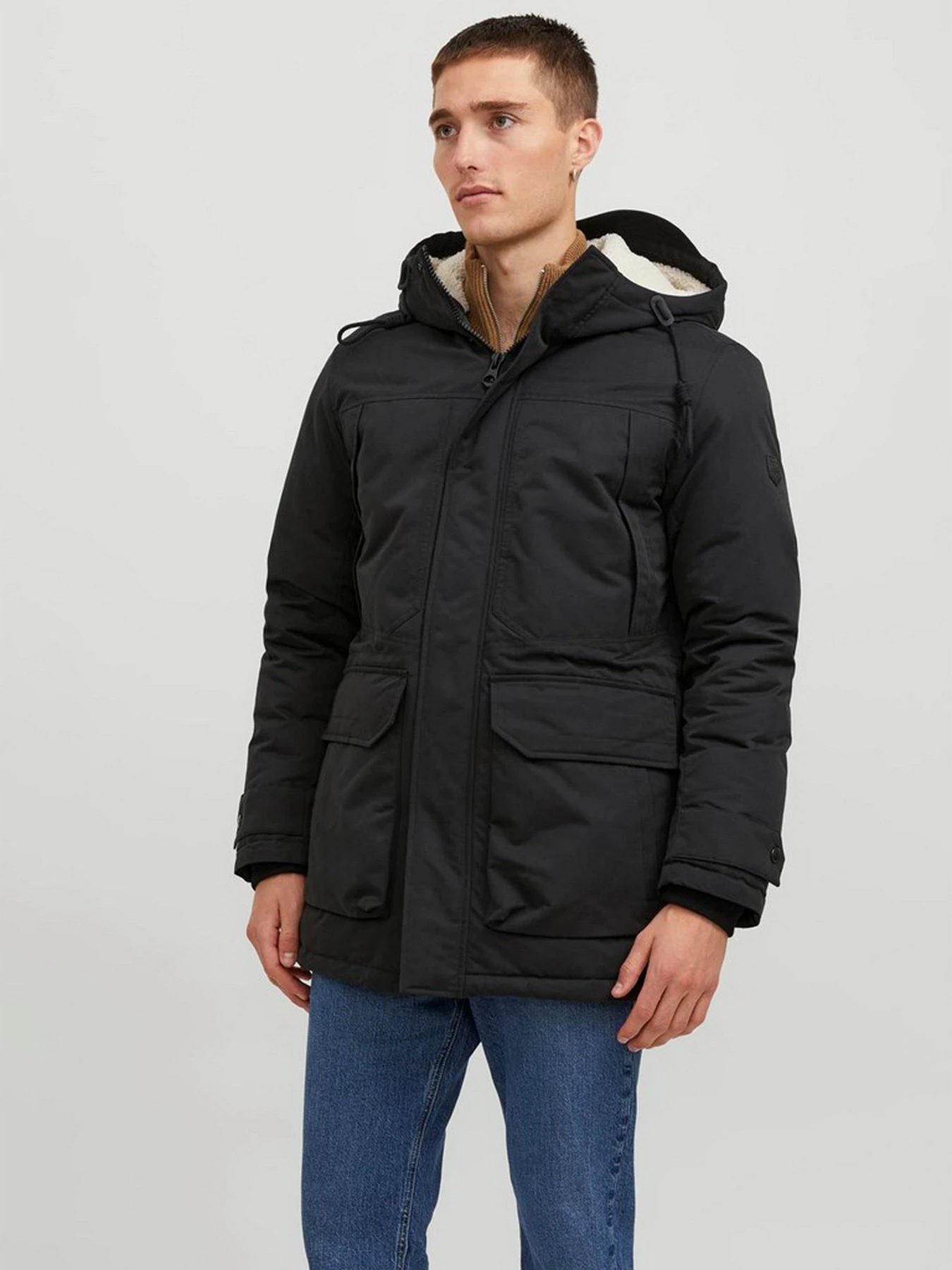 Куртки та дублянки JACK & JONES модель 12235869_Black Куртки та дублянки JACK & JONES модель 12235869_Black Фото